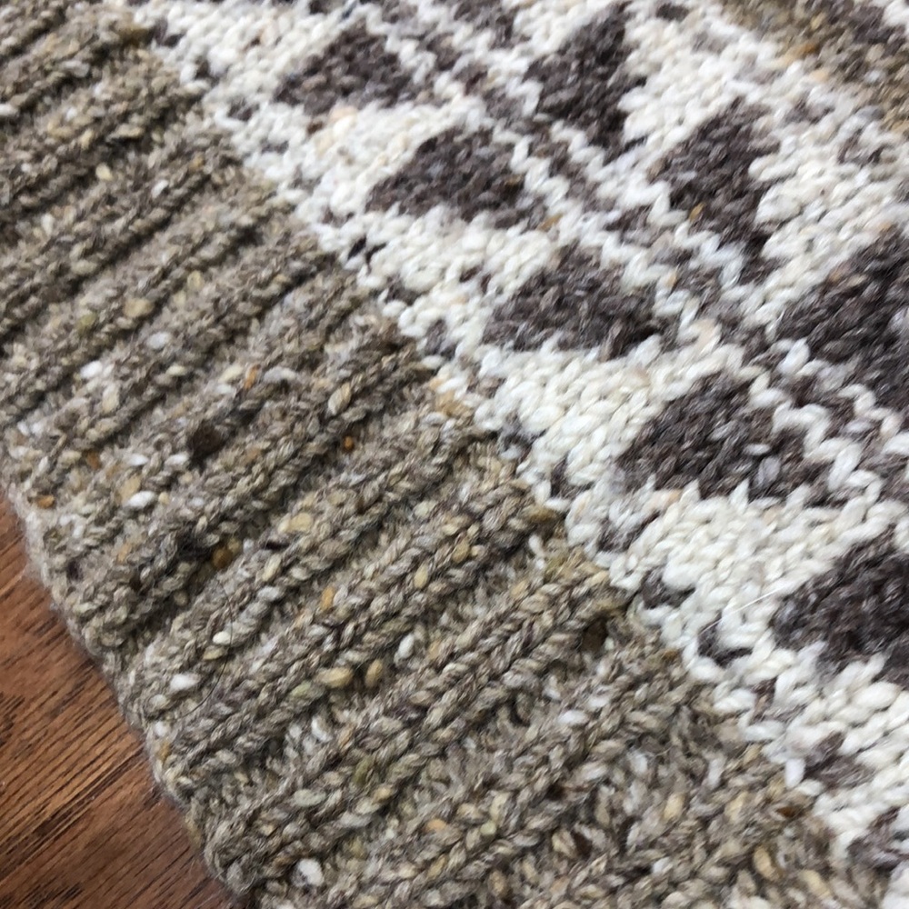 Vintage Ralph Lauren Hand Knit w/ Leather Buttons - Picture 13 of 16